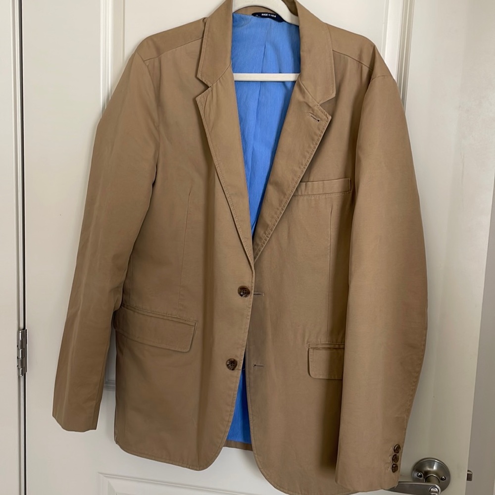 Gap khaki jacket size large